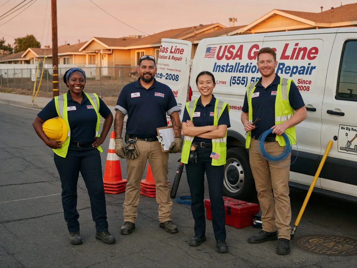 Gas Line Installation company in Clearville, PA